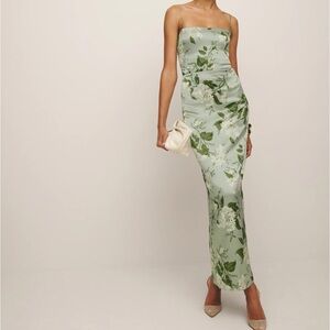 Reformation Frankie Dress in Tea Garden 🍃